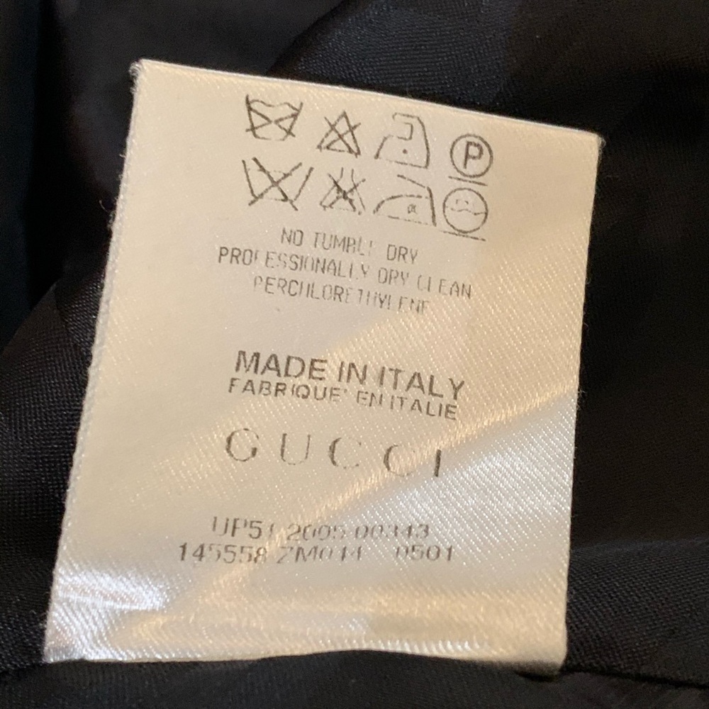 GUCCI Wool Blazer Size 44 (IT) - Picture 7 of 8